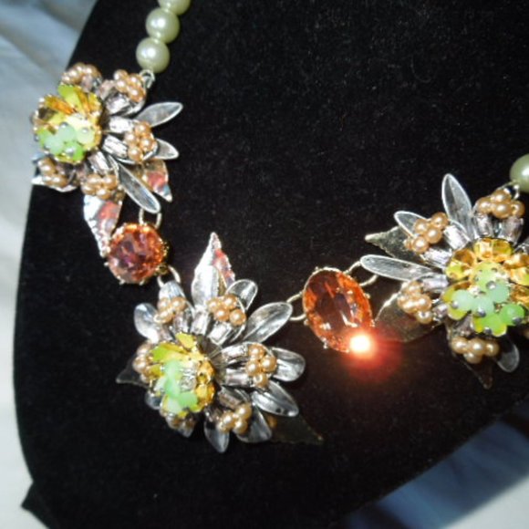 NWT Miriam Haskell Statement Necklace - Picture 12 of 12